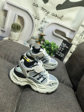 Adidas White Purple Sole Mesh Upper Chunky Sneakers 8