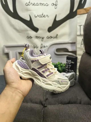 Adidas White Purple Sole Mesh Upper Chunky Sneakers 13