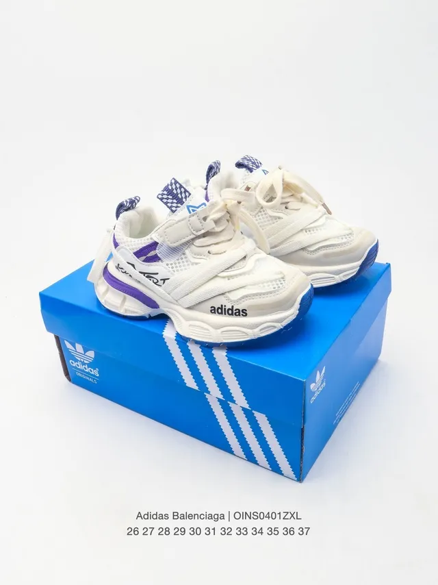Adidas White Red Platform Sole Mesh And Synthetic Overlay Upper Chunky Sneakers 3