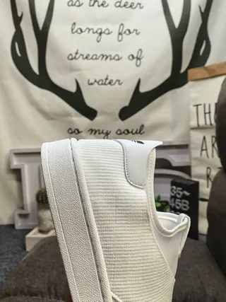 Adidas White Slip-On Elastic Strap Lifestyle Sneakers 3
