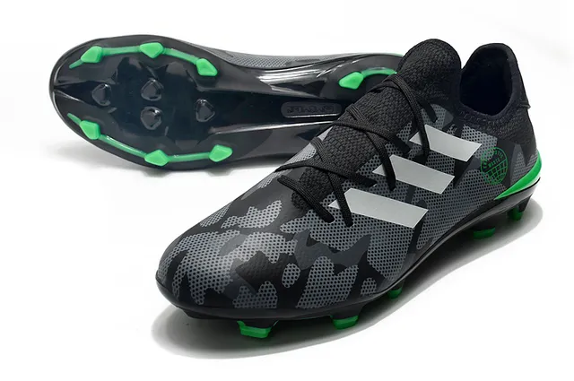 Adidas X Speedflow Camo Black Green Firm-Ground Chaussures de football 4