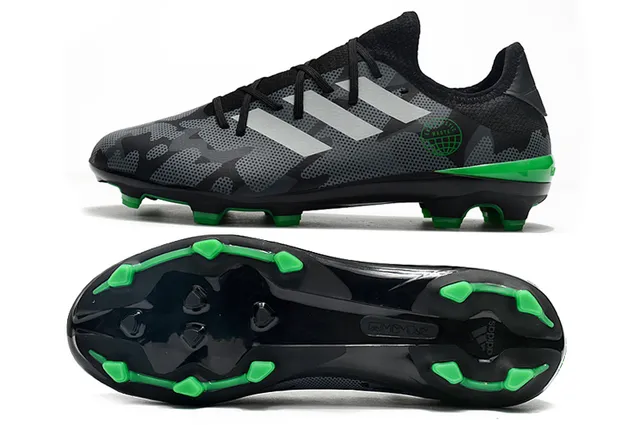 Adidas X Speedflow Camo Black Green Firm-Ground Chaussures de football 6