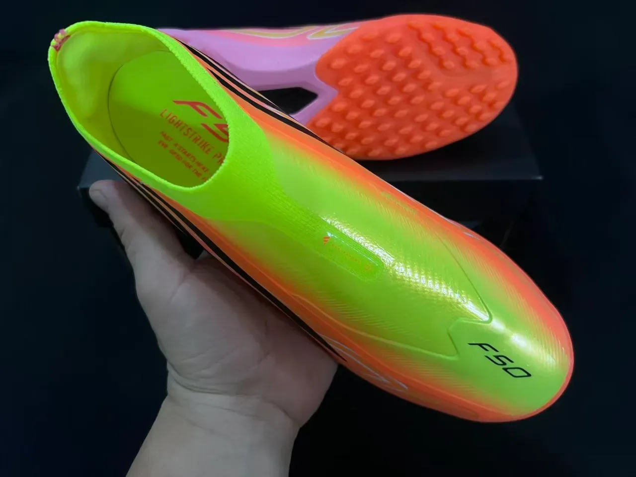 Adidas X Speedflow Gradient Neon Turf Soccer Shoes 5