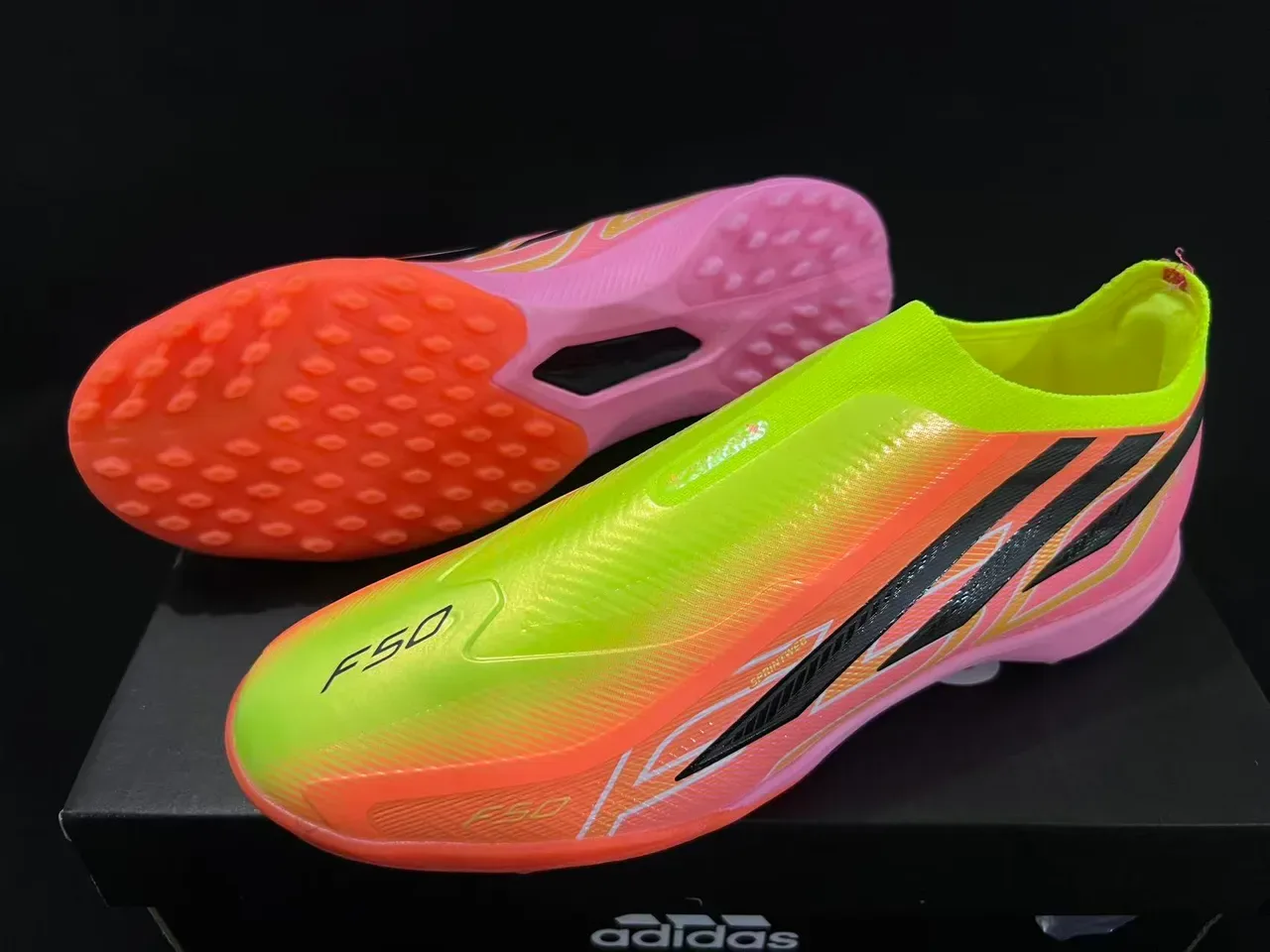 Adidas X Speedflow Gradient Neon Turf Soccer Shoes 9