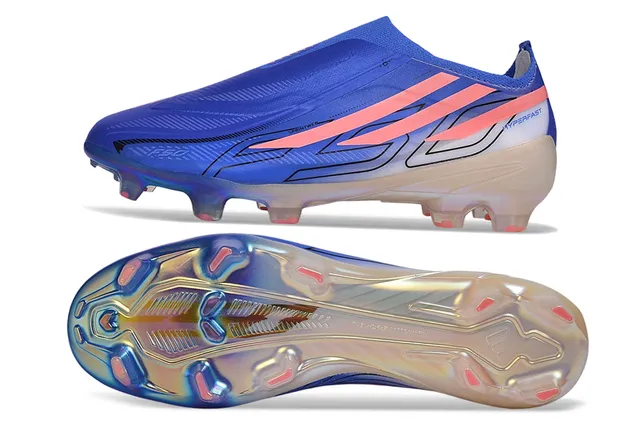 Adidas X Speedportal Hyperfast Blue Pink Firm-Ground Soccer Shoes 6