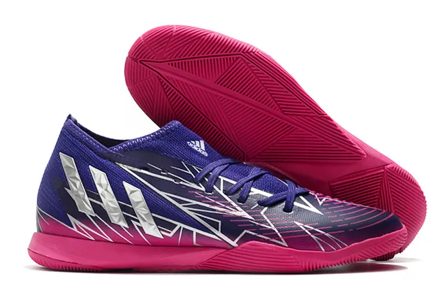 Adidas X Blanc Multicolore Basse Perforé Synthétique Haut Chaussures de Football Indoor 2