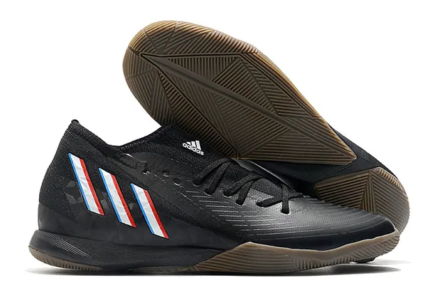 Adidas X Blanc Multicolore Basse Perforé Synthétique Haut Chaussures de Football Indoor 4