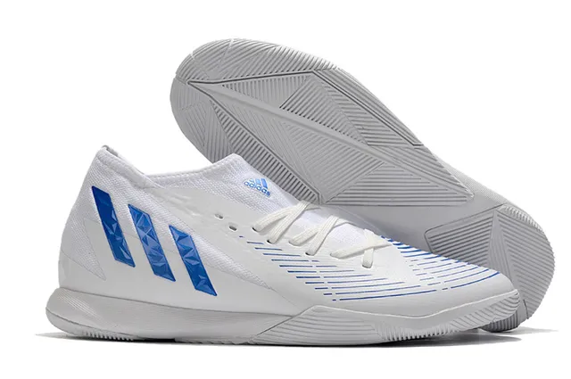 Adidas X Blanc Multicolore Basse Perforé Synthétique Haut Chaussures de Football Indoor 5