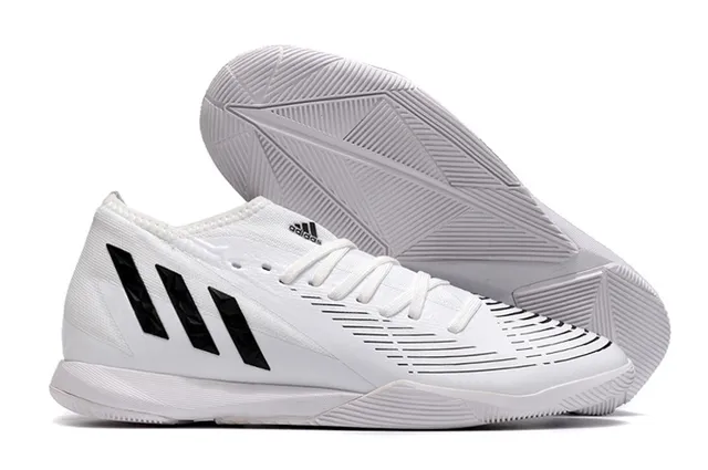 Adidas X Blanc Multicolore Basse Perforé Synthétique Haut Chaussures de Football Indoor 9