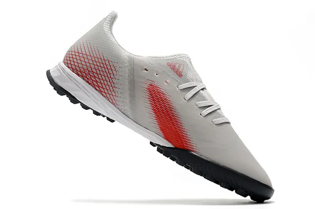 Adidas X Jaune Noir Chaussures de Football Turf à Coupe Basse avec Upper Synthétique Overlay de Maillage Gradiente 2