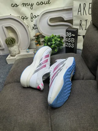 Adidas Xero Evo SL ATR blanc rose argent chaussures de course 6