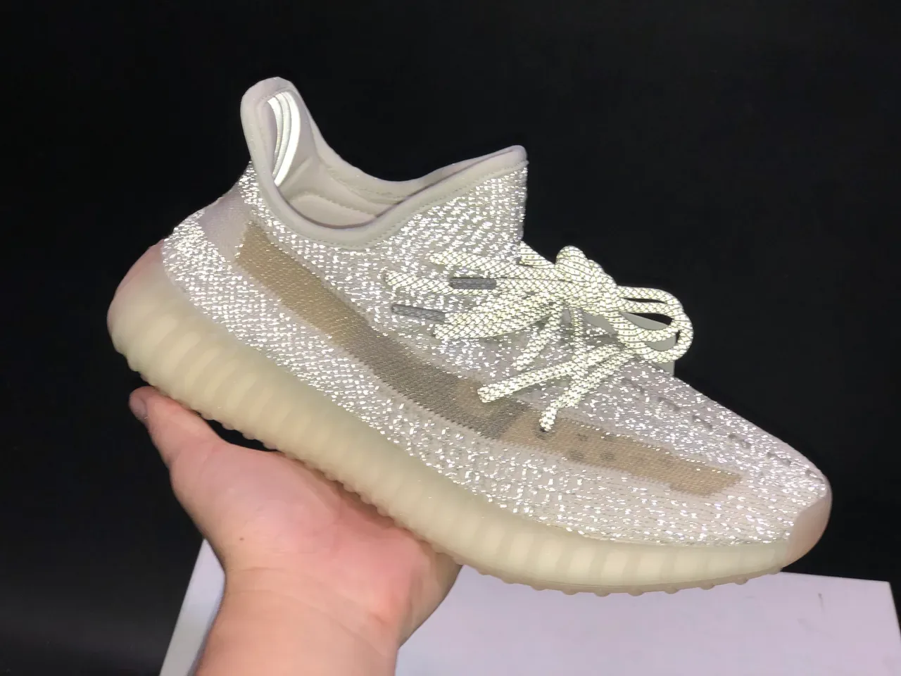 Adidas Yeezy Boost 350 V2 Off-White Lifestyle Sneakers 3