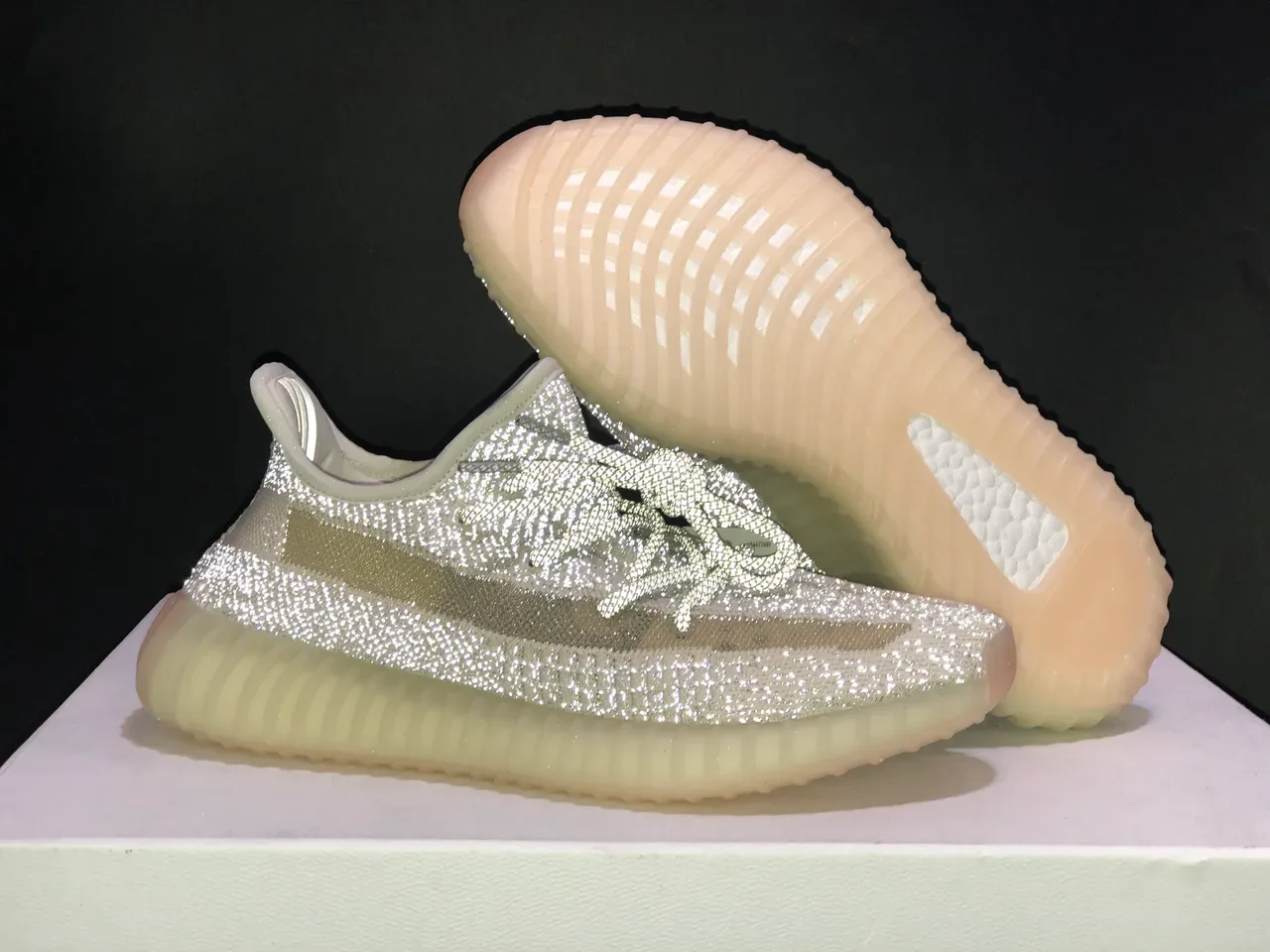 Adidas Yeezy Boost 350 V2 Off-White Lifestyle Sneakers 12