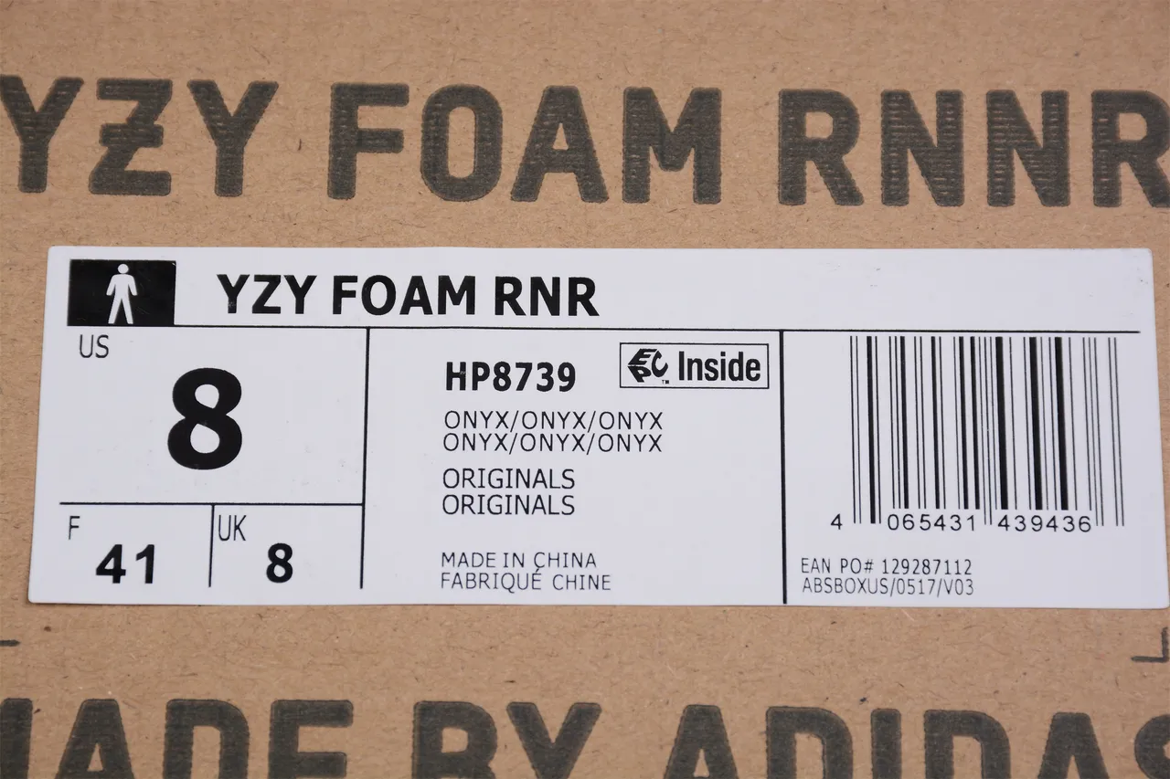 Adidas Yeezy Foam Runner Black Lifestyle Sneakers 2