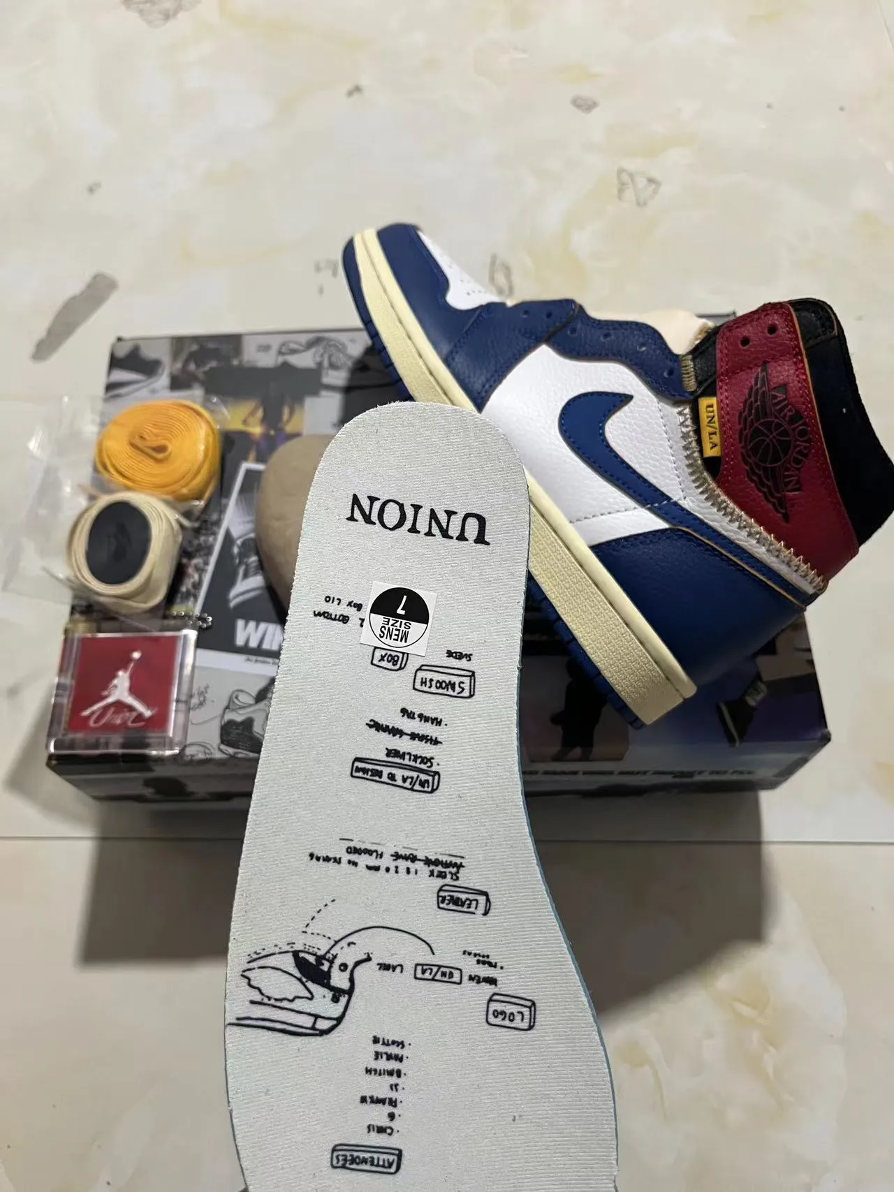 Air Jordan 1 High Zip Navy White Red Cream Basketball Shoes 10