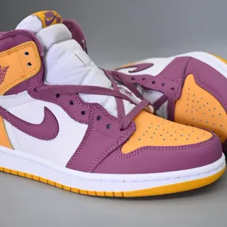 Air Jordan 1 Purple Orange White 篮球鞋