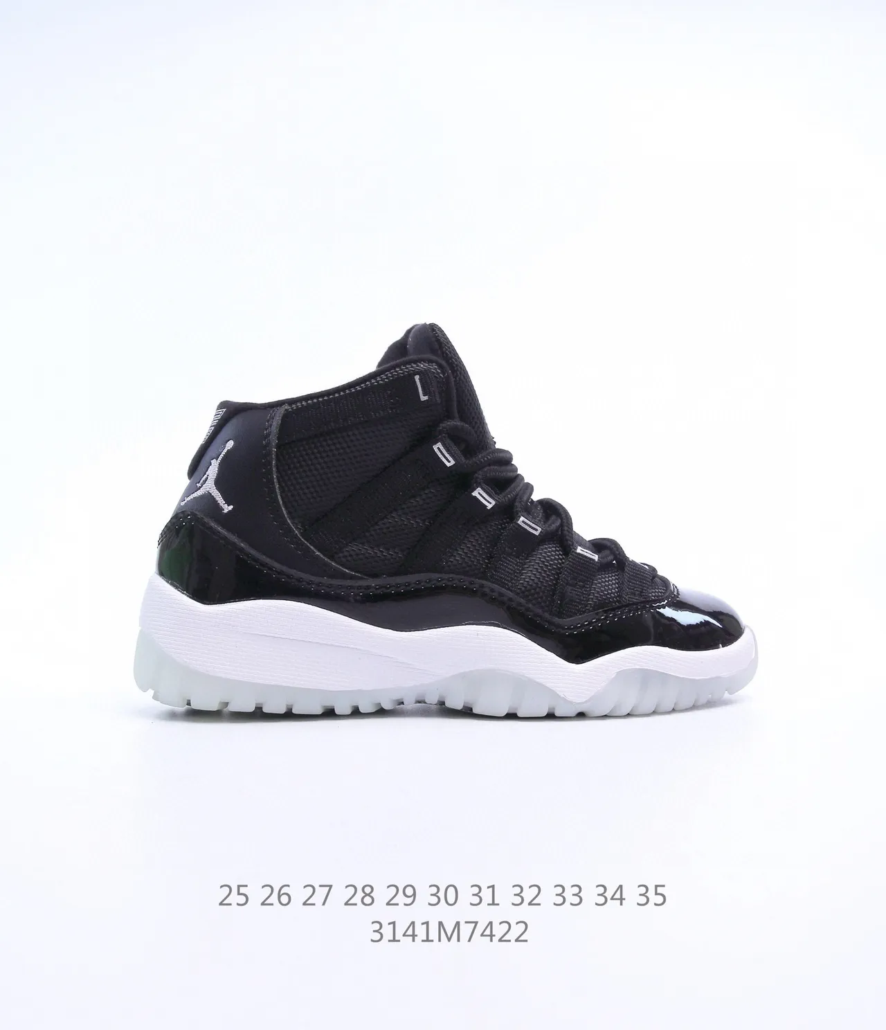Air Jordan 11 Concord White Black Gold Basketball Shoes 22