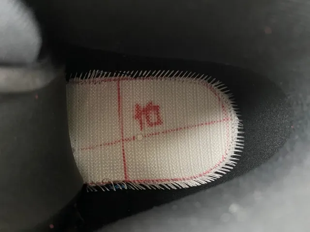 Air Jordan 12 Black Red Quilted Leather Basketball Shoes 10
