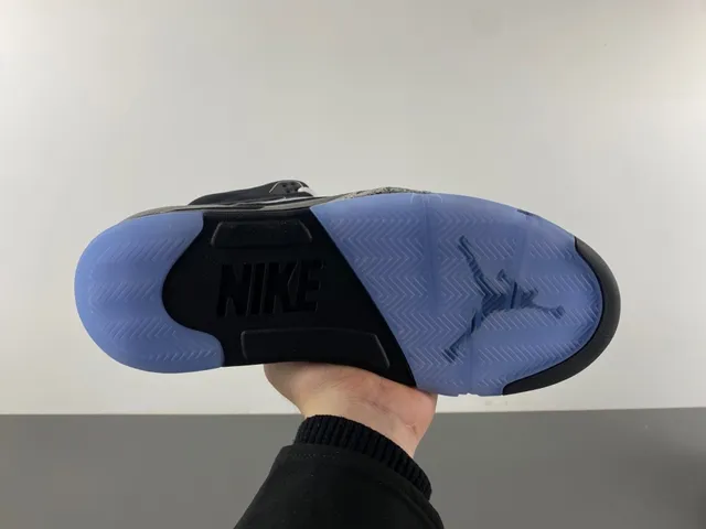 Air Jordan 3 White Black Blue Basketball Shoes 7