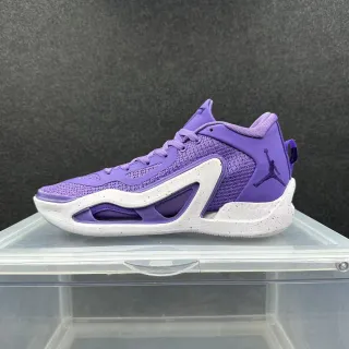 Air Jordan 38 Purple White Basketball Shoes