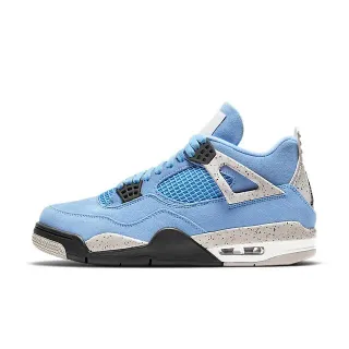 Air Jordan 4 Light Blue Speckled Cement Basketball Shoes