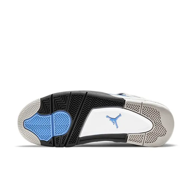 Air Jordan 4 Light Blue Speckled Cement Basketball Shoes 6