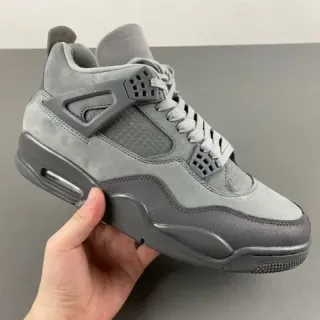 Air Jordan 4 Monocromático Gris Zapatillas de Baloncesto