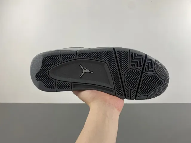 Air Jordan 4 Cinza Monocromático Tênis de Basquete 5