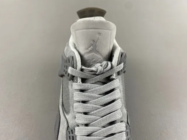 Air Jordan 4 Cinza Monocromático Tênis de Basquete 7