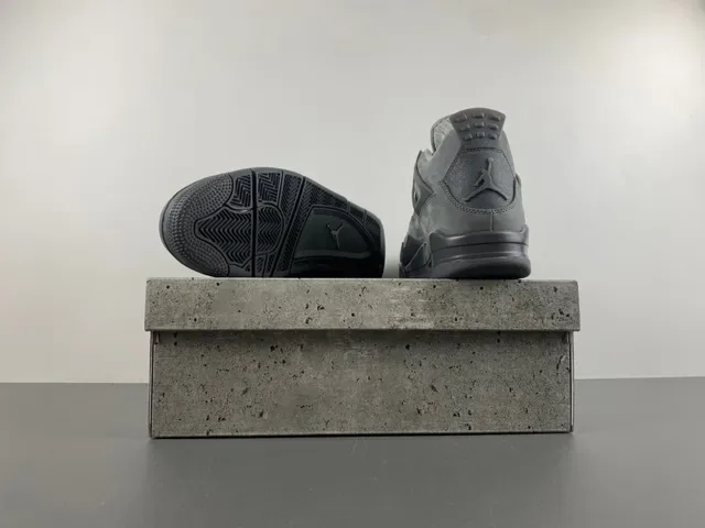 Air Jordan 4 Cinza Monocromático Tênis de Basquete 16
