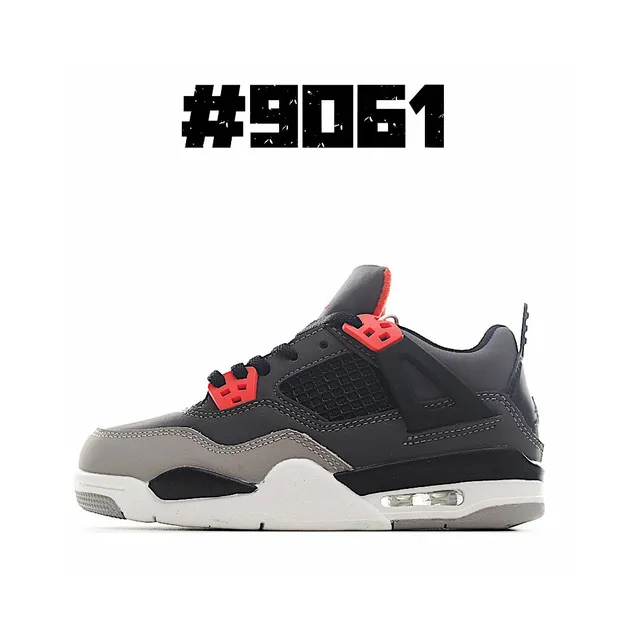 Air Jordan 4 Retro Black Gold Basketball Shoes 7