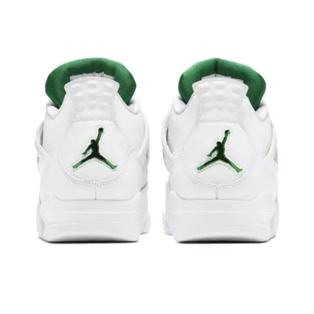 Air Jordan 4 Retro White Green Basketball Shoes 3