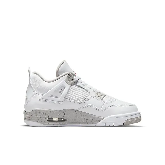 Air Jordan 4 White Cement Basketball Shoes 5