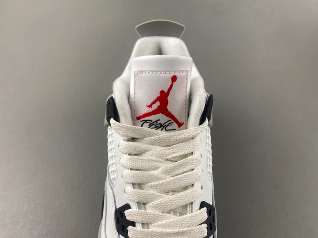 Air Jordan 4 White Cement Basketball Shoes 6