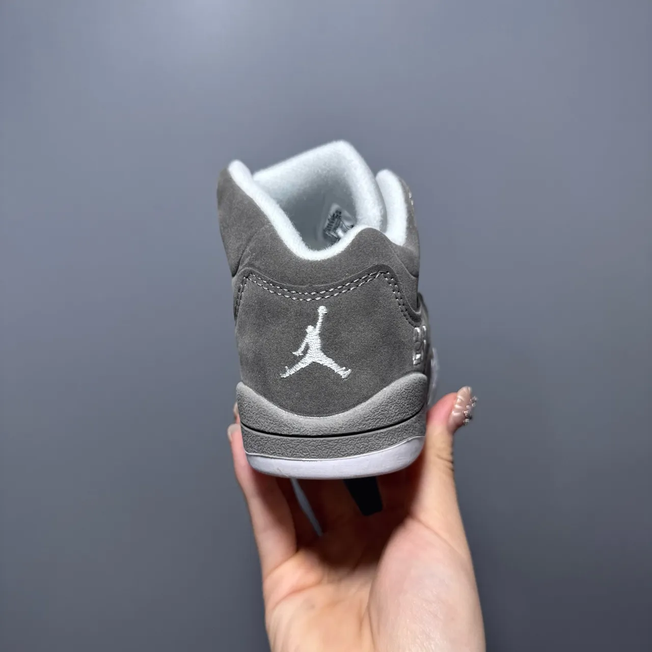 Air Jordan 5 Noir Blanc Rouge Chaussures de basketball pour enfant 20
