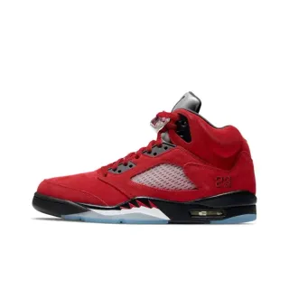 Air Jordan 5 Red Black Blue Basketball Shoes