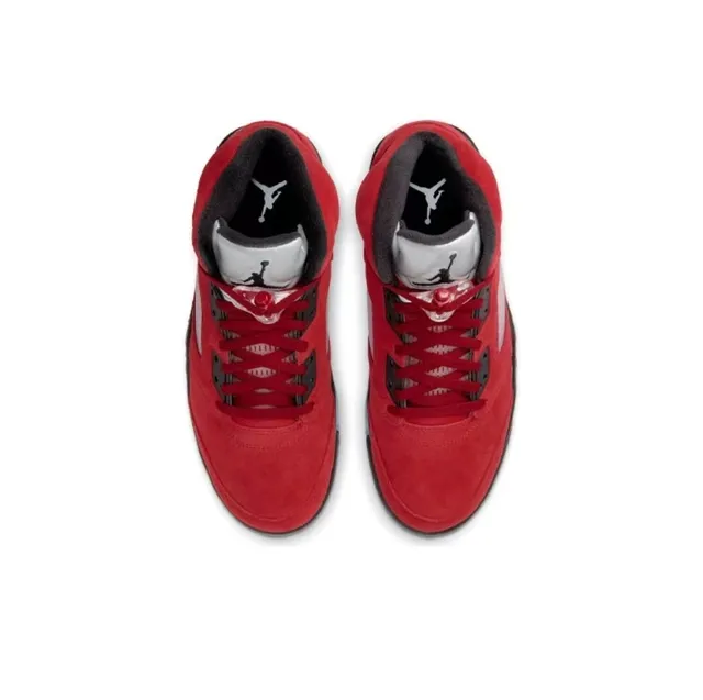 Air Jordan 5 Red Black Blue Basketball Shoes 5