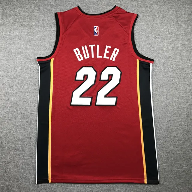 Camiseta sem mangas Air Jordan Miami Heat City Edition vermelha e preta 2