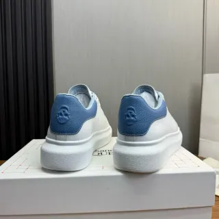 Alexander McQueen Oversized Sneaker White and Blue Lifestyle Sneakers