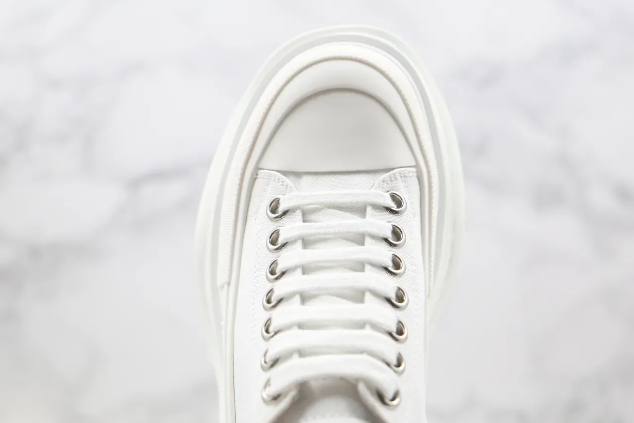 Alexander McQueen Oversized Sneaker White Lifestyle Sneakers 5