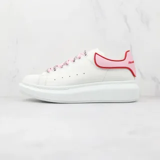 Alexander McQueen Oversized Sneaker White Pink Red Lifestyle Sneakers