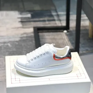 Alexander McQueen Oversized Sneaker White Red Silver Lifestyle Sneakers