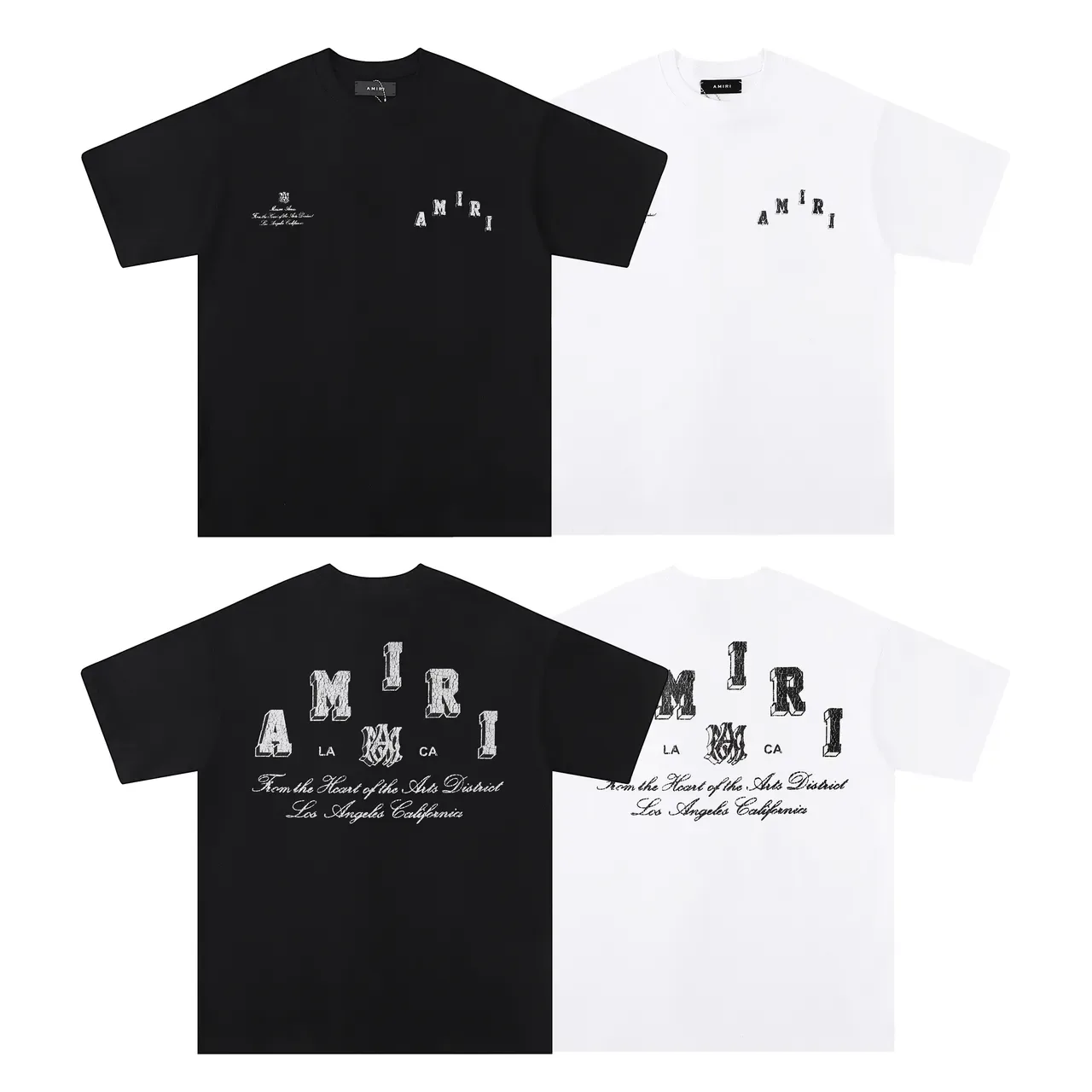 Amiri Arts District Graphic Print Oversized T-Shirt 2