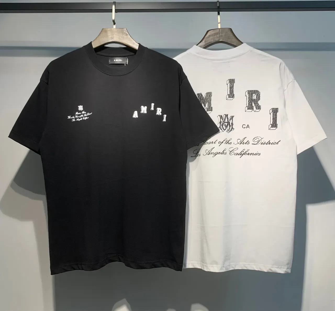 Amiri Arts District Graphic Print Oversized T-Shirt 10
