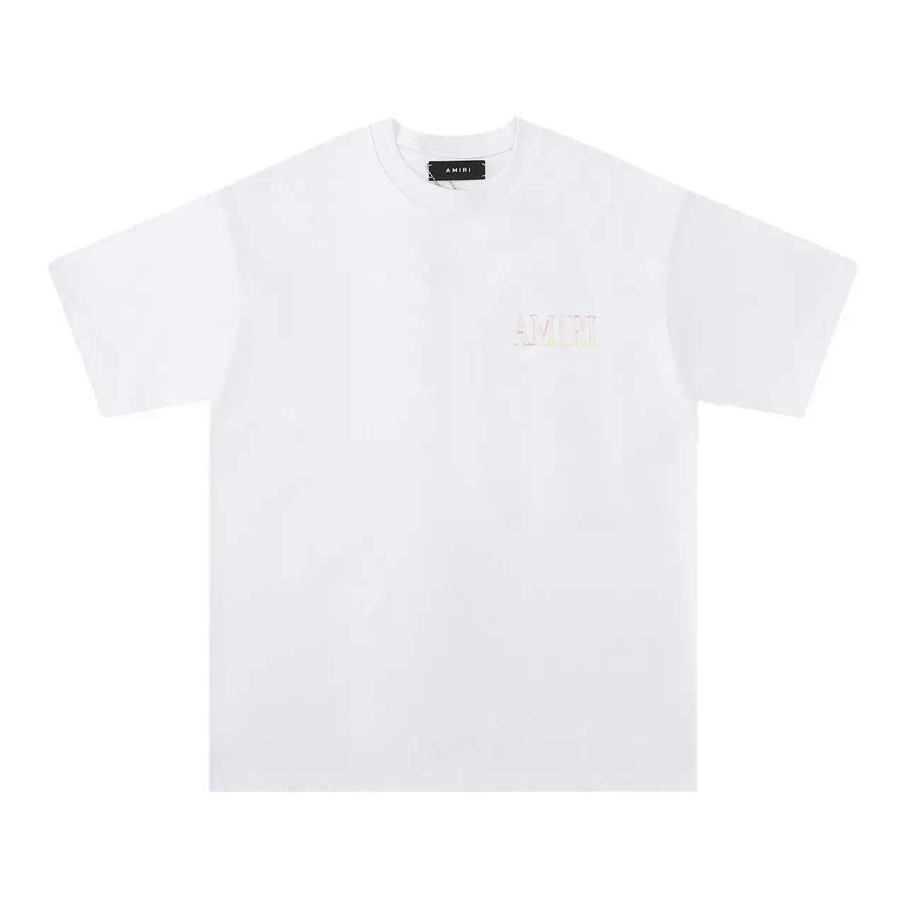 Amiri Bandana Print Rainbow Gradient T-Shirt 3