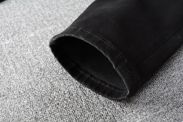 Amiri Black Washed Slim-Straight Jeans 13