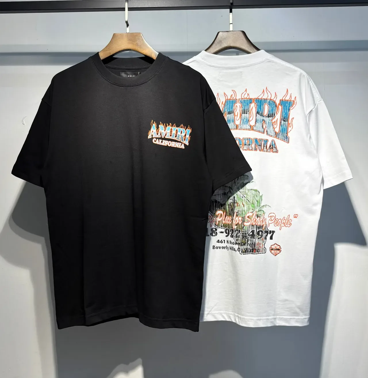 Amiri California Graphic Print Oversized T-Shirt 12