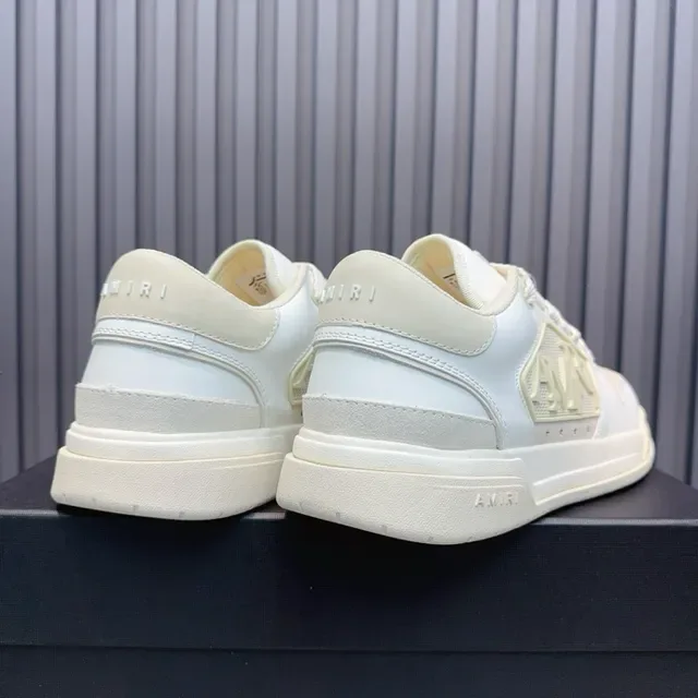Amiri MA Court Off-White Monogram Sneakers Lifestyle 2