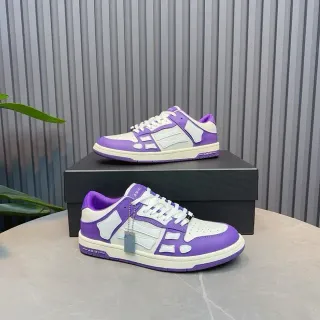 Amiri MA Court Purple and White Lifestyle Sneakers