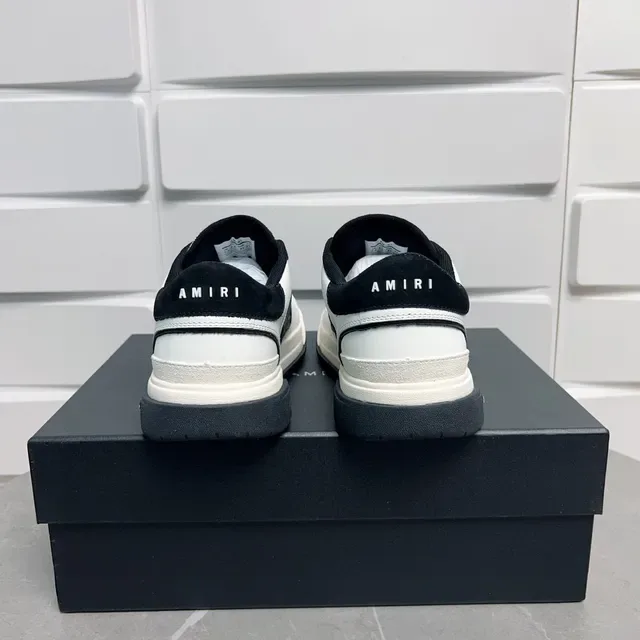 Amiri MA Court White and Black Lifestyle Sneakers 6